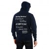 Dainese PADDOCK HOODIE pánská mikina modrá vel.S
